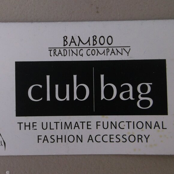 2-Bag Bundle: Handmade Club Bag + 3-bag Faux Snakeskin Cosmetic Set, both NWT - Picture 6 of 9